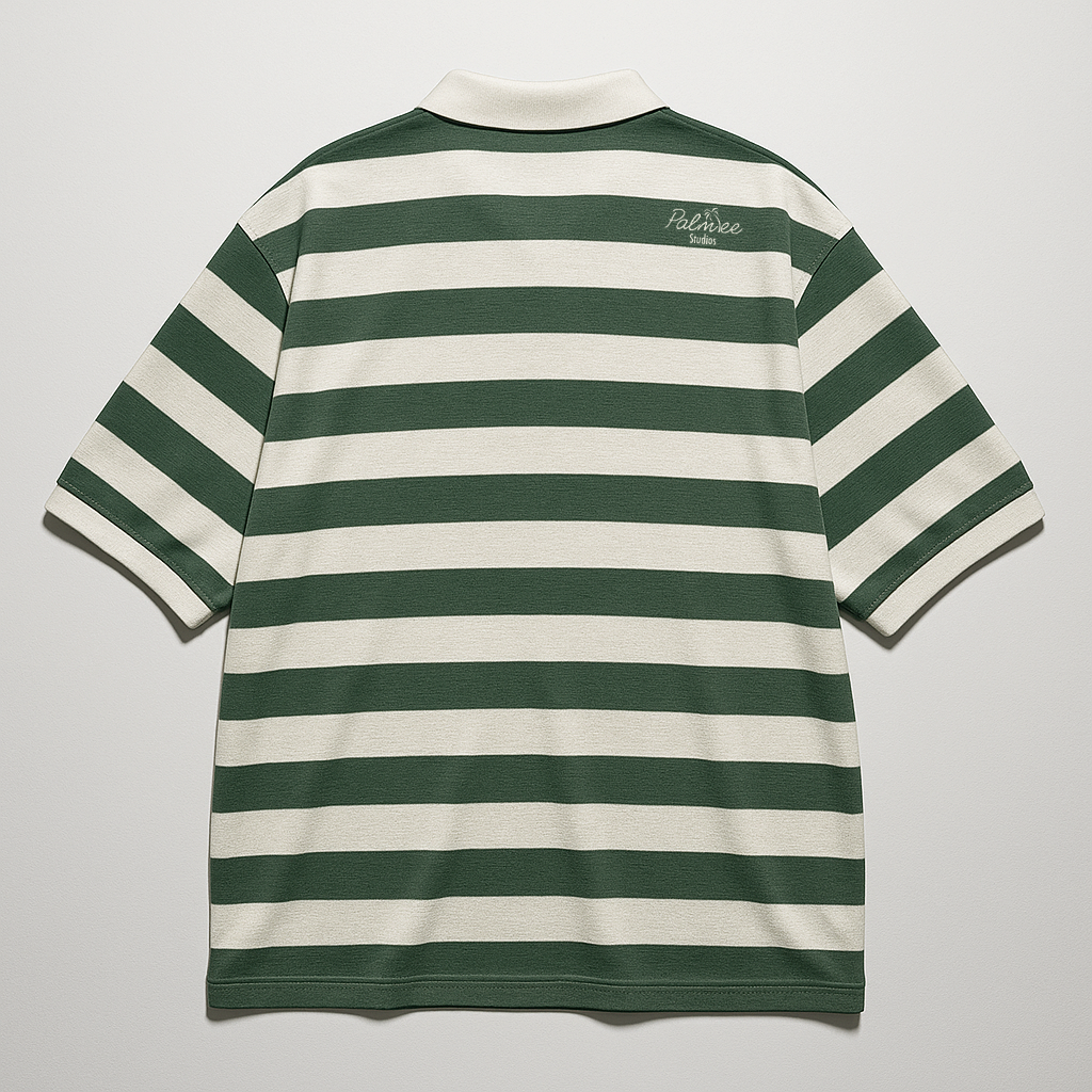 Stripe Performance Polo
